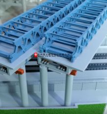 中铁三局桥梁模拆除工程模型